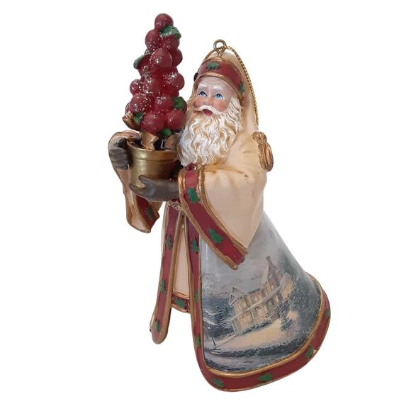 Thomas Kinkade Old World Santas Ornament Bountiful Blessings of the Season 2004 - Picture 2 of 7